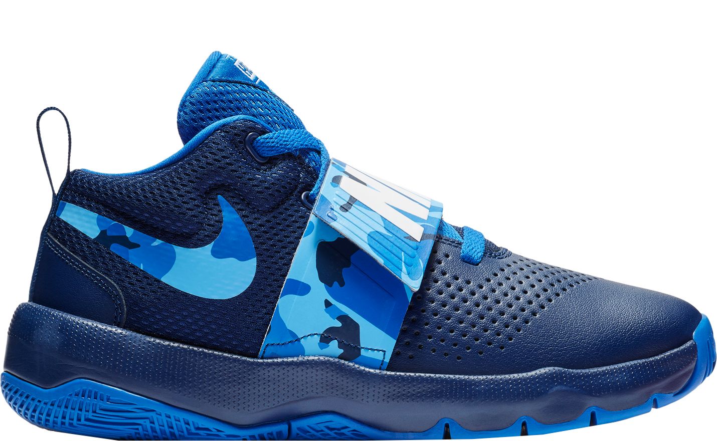 nike team hustle d8 blue