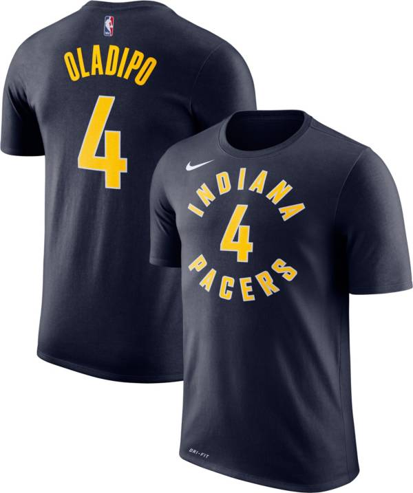 Nike Youth Indiana Pacers Victor Oladipo #4 Dri-FIT Navy T-Shirt