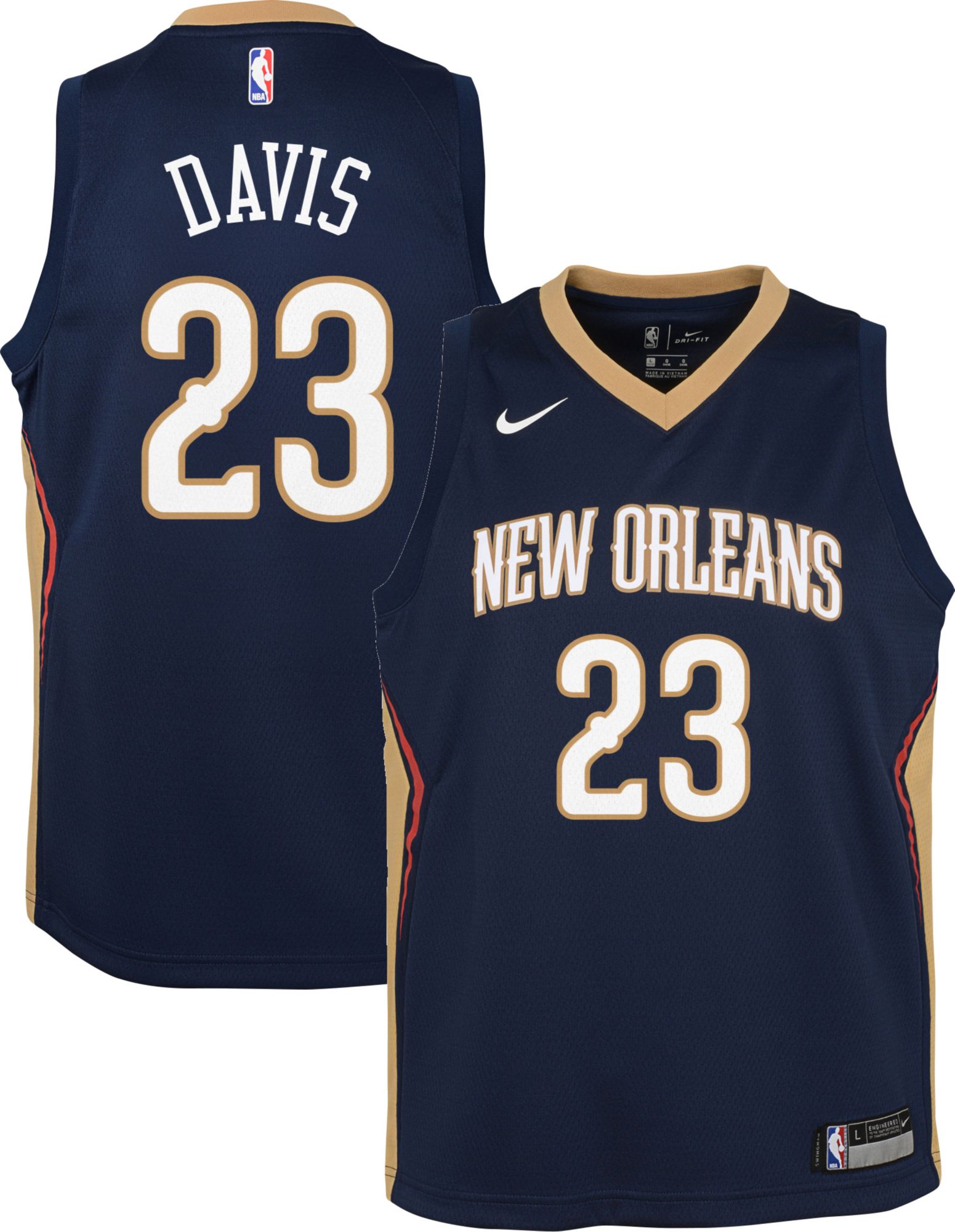 new orleans davis jersey