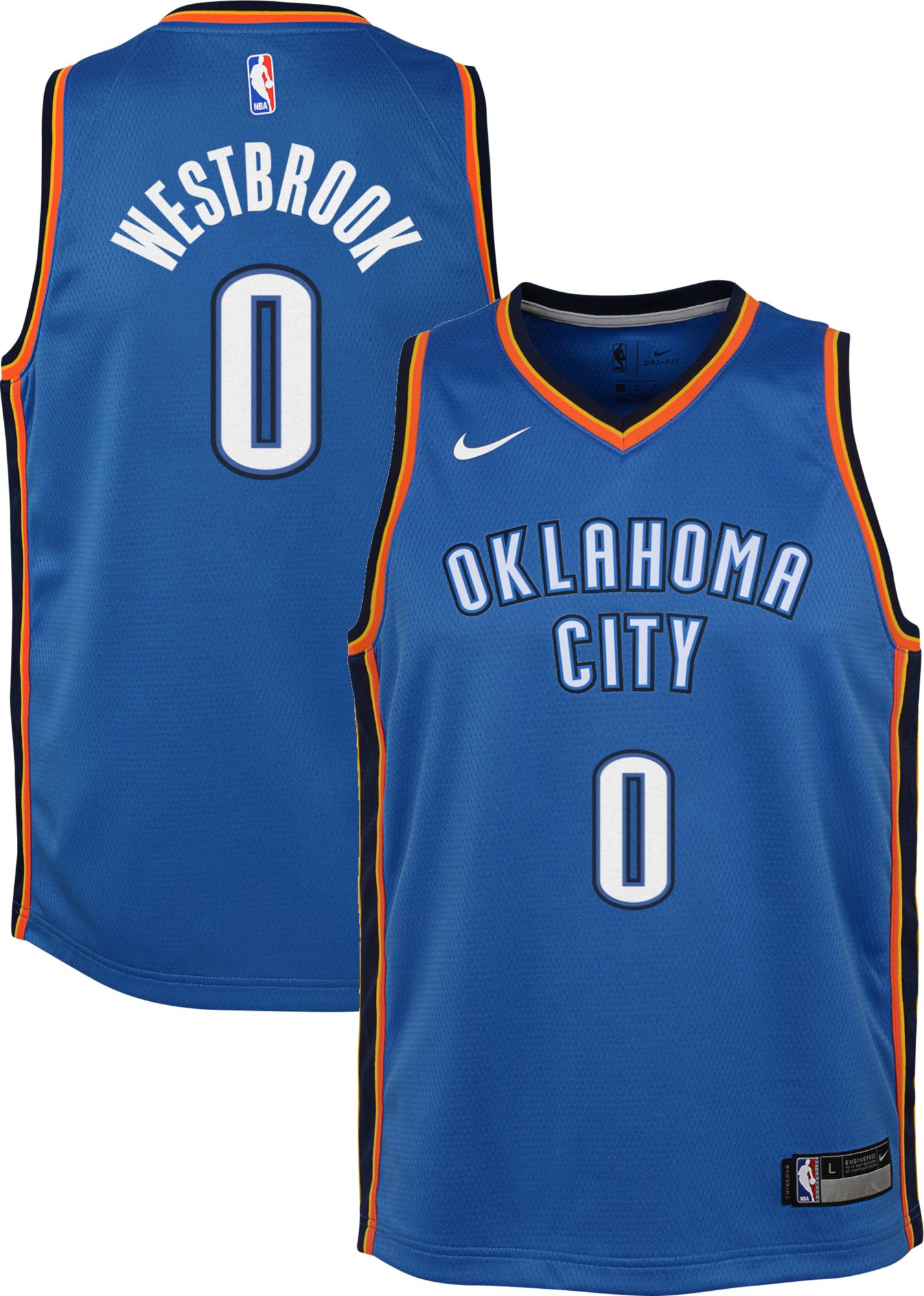 okc thunder kids jersey