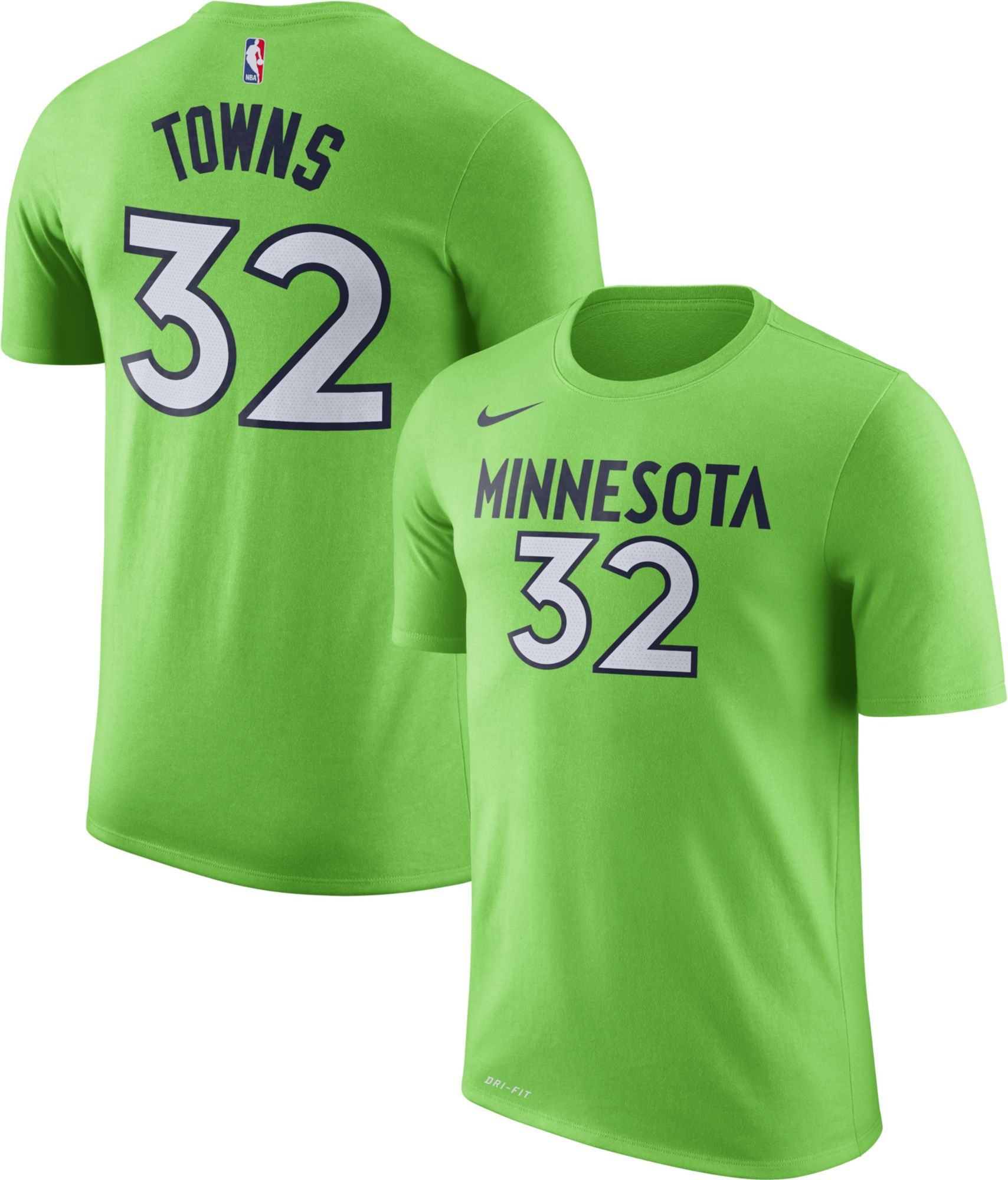 karl anthony towns green jersey