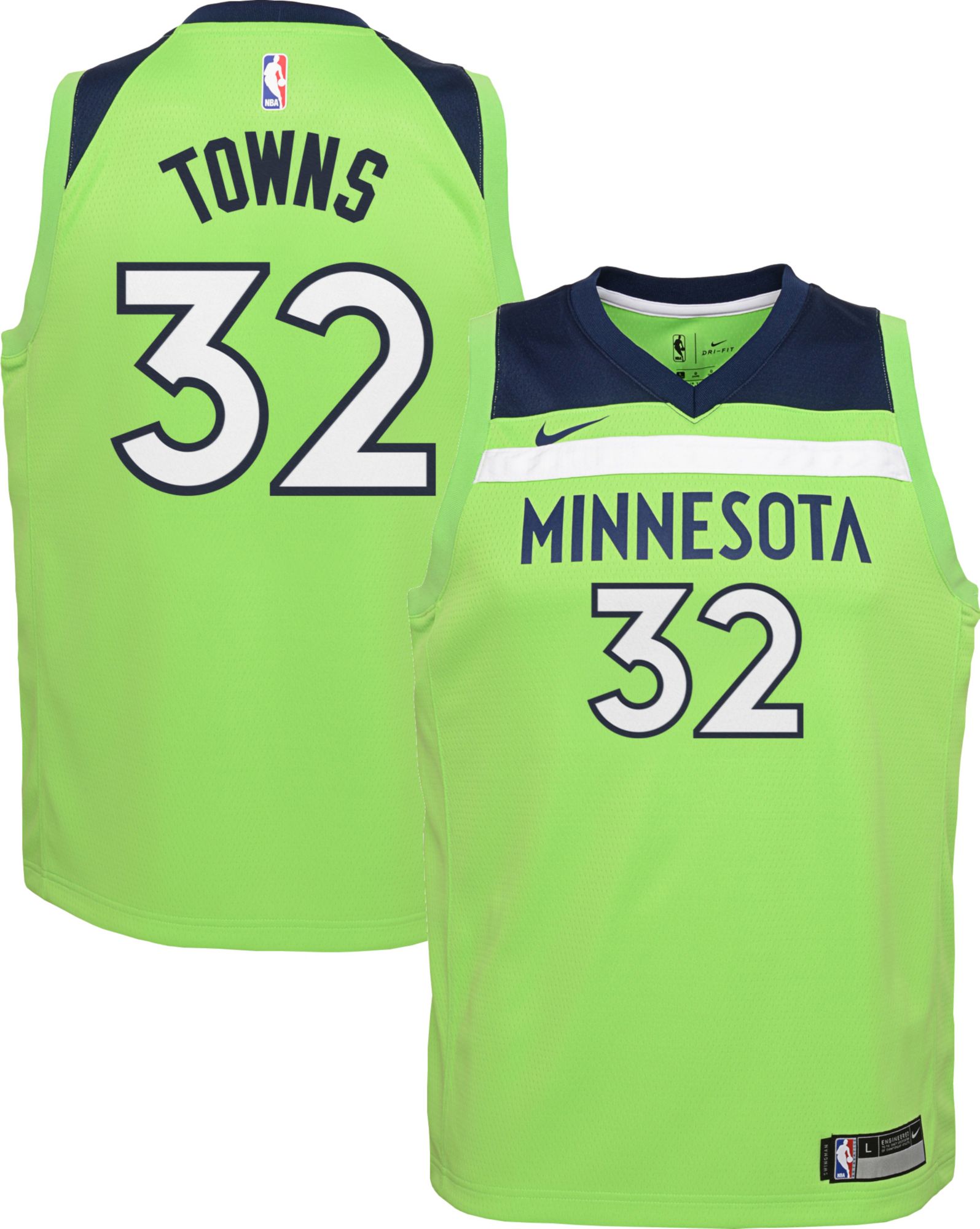 karl anthony towns jersey kids