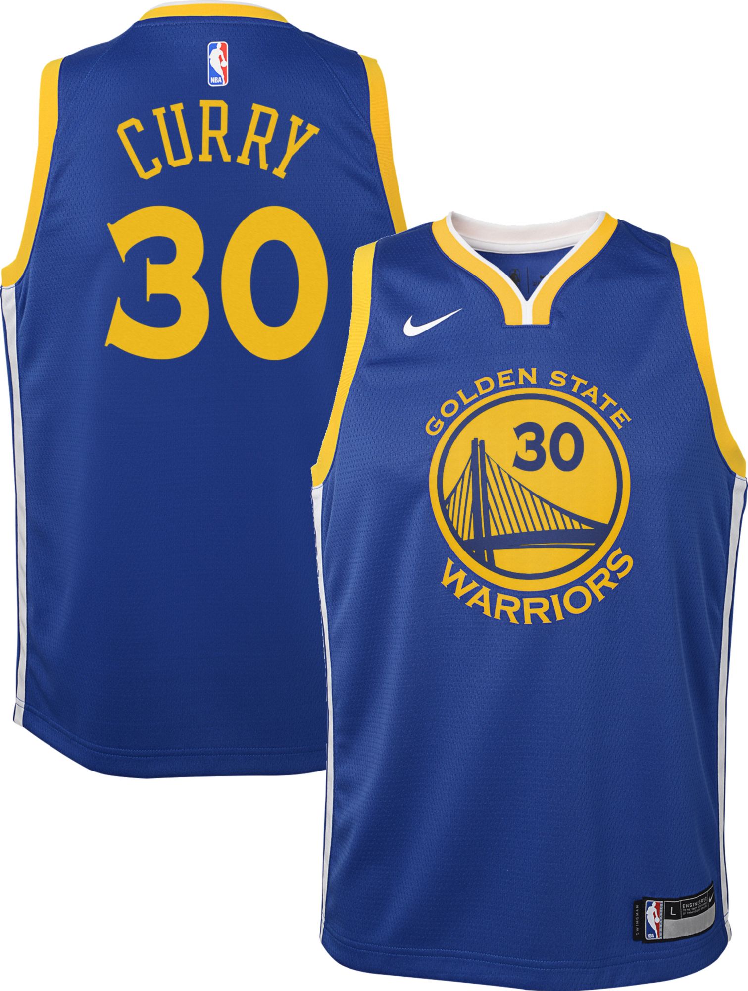 steph curry nike jersey