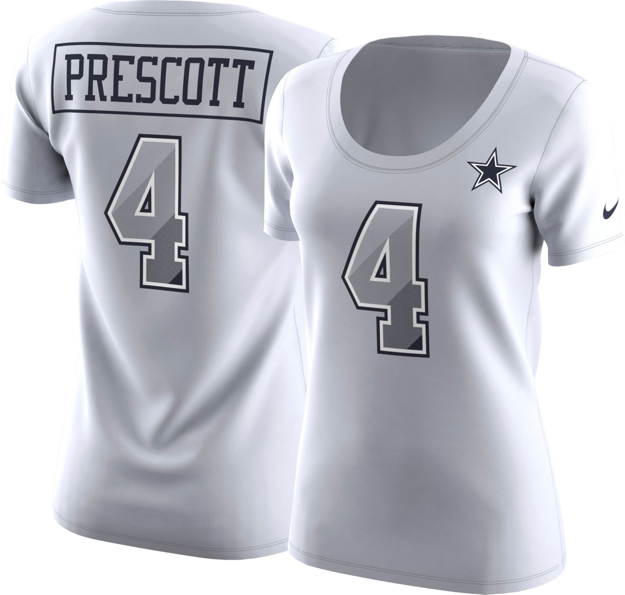 dallas cowboys dak prescott women's jersey