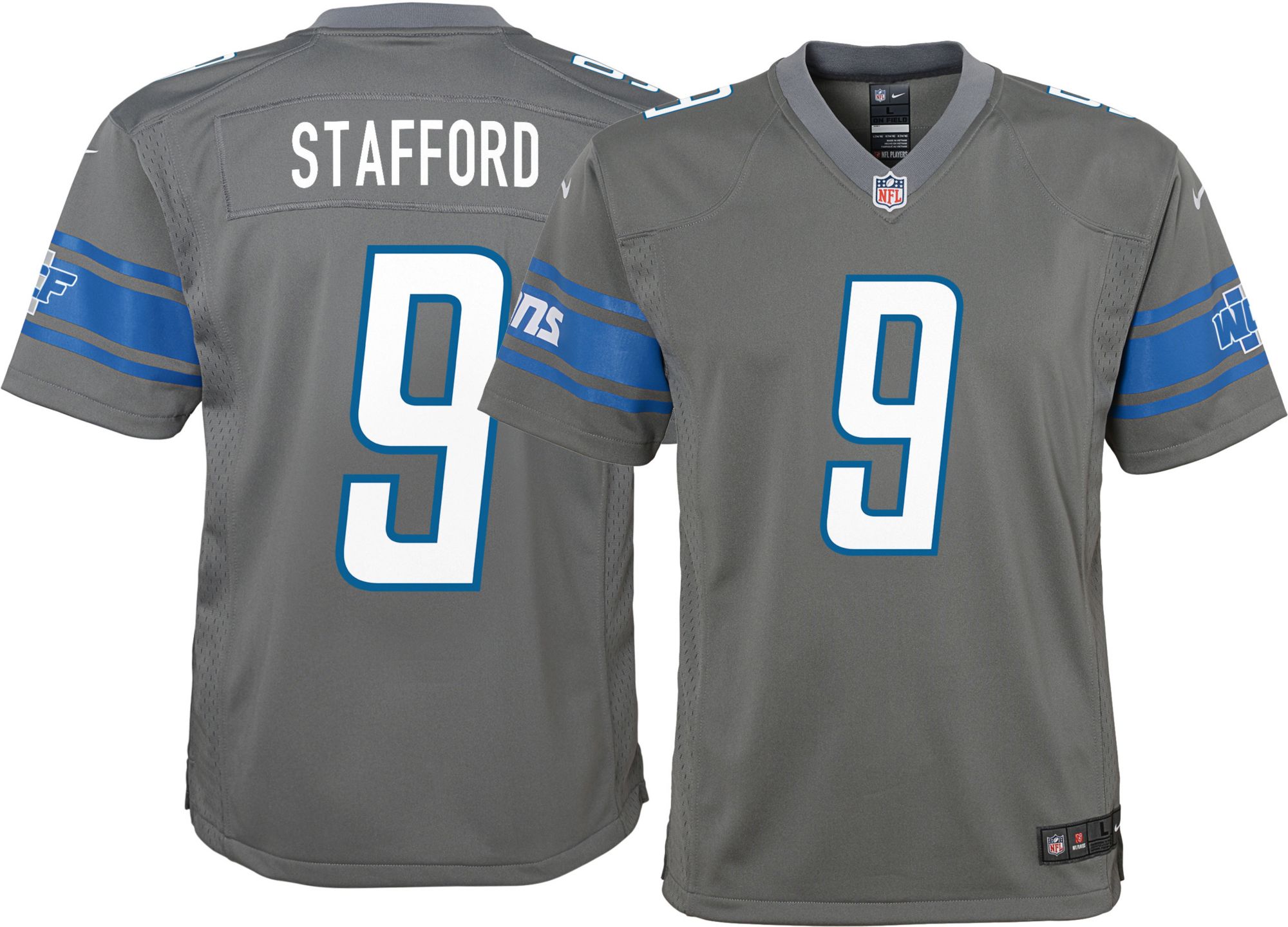 detroit lions youth jersey