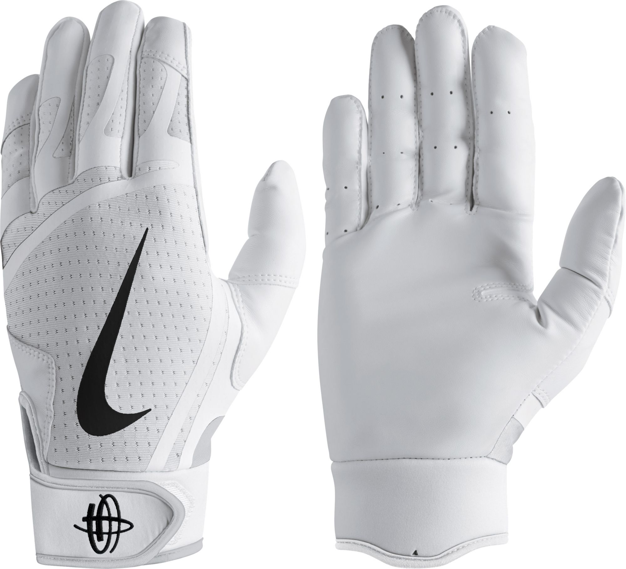 black nike batting gloves