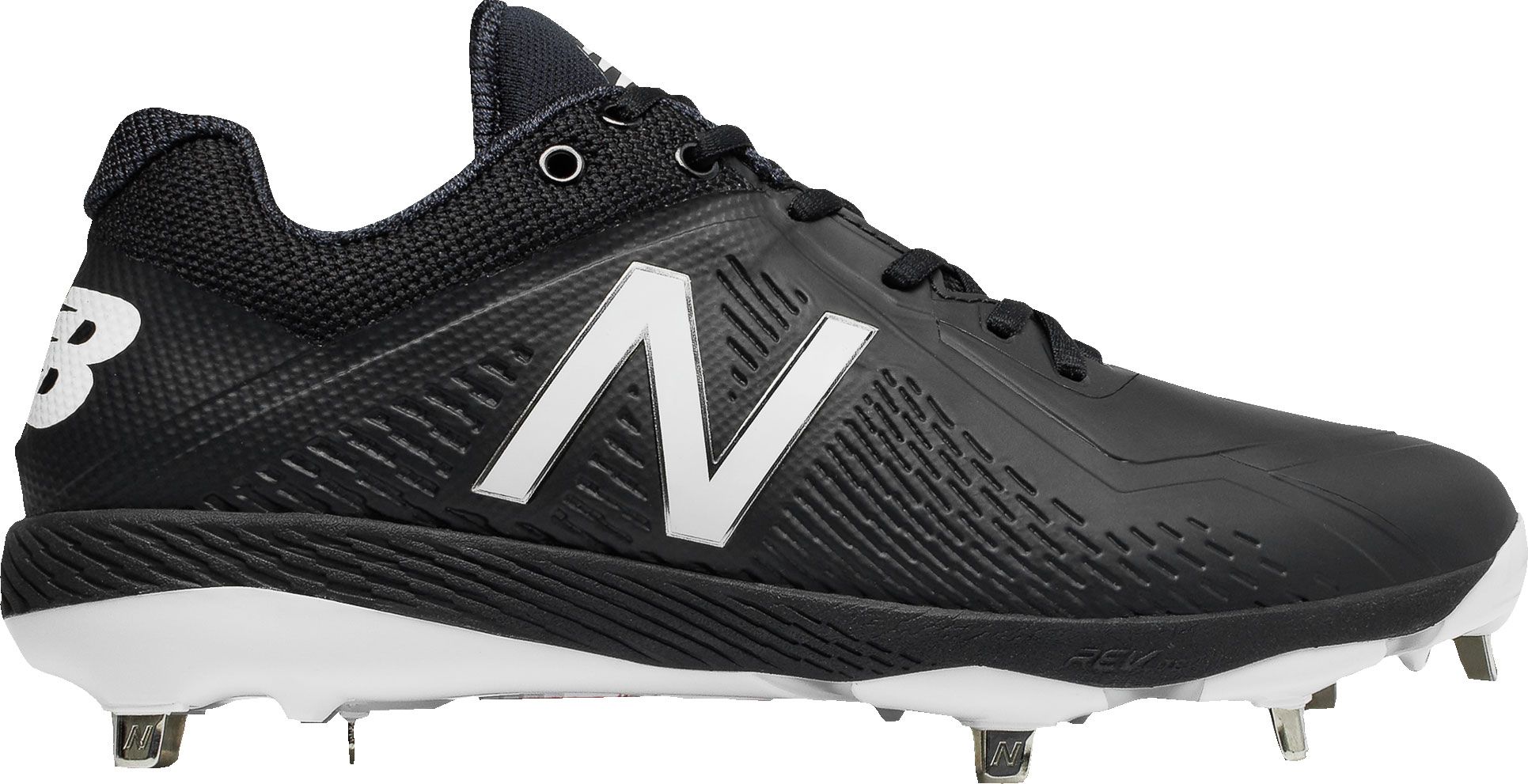 new balance men's l4040v4 synthetic low metal cleats