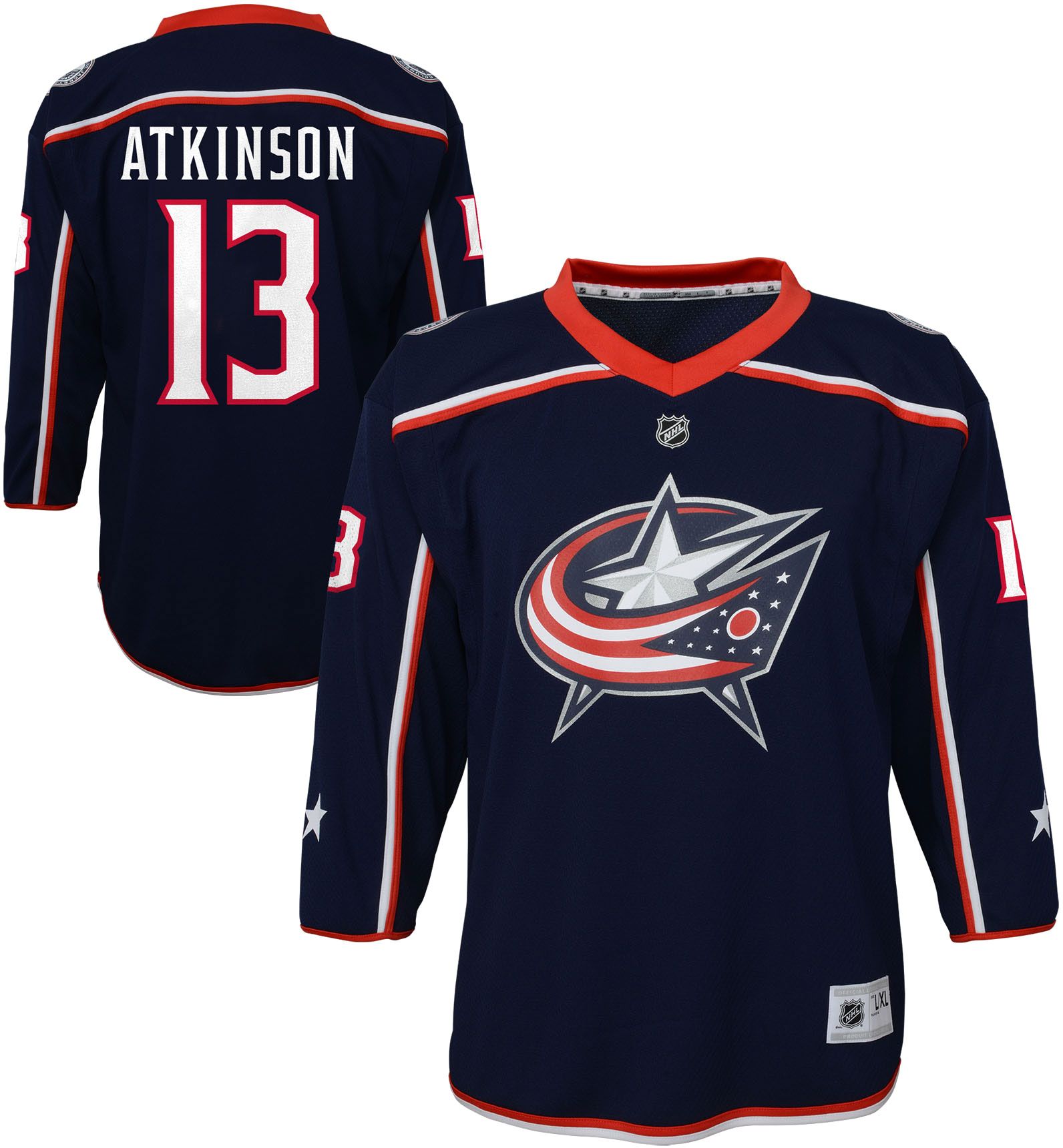 cam atkinson youth jersey