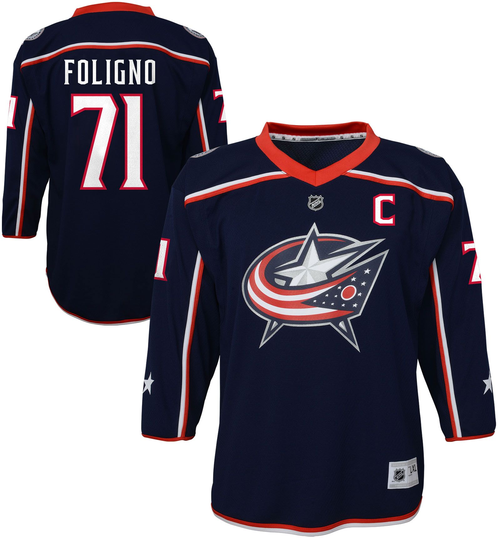 nhl columbus blue jackets jerseys