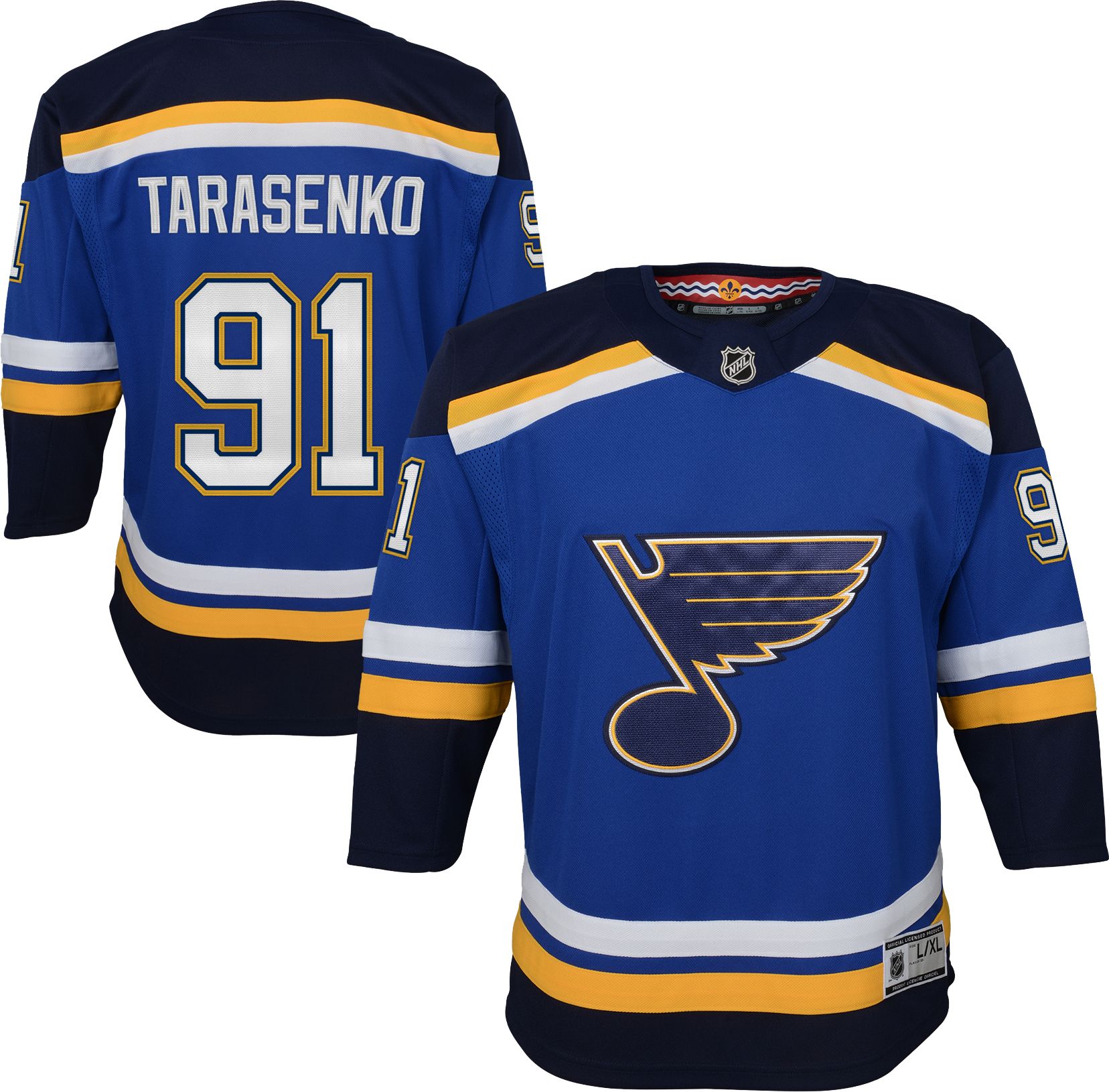blues home jersey