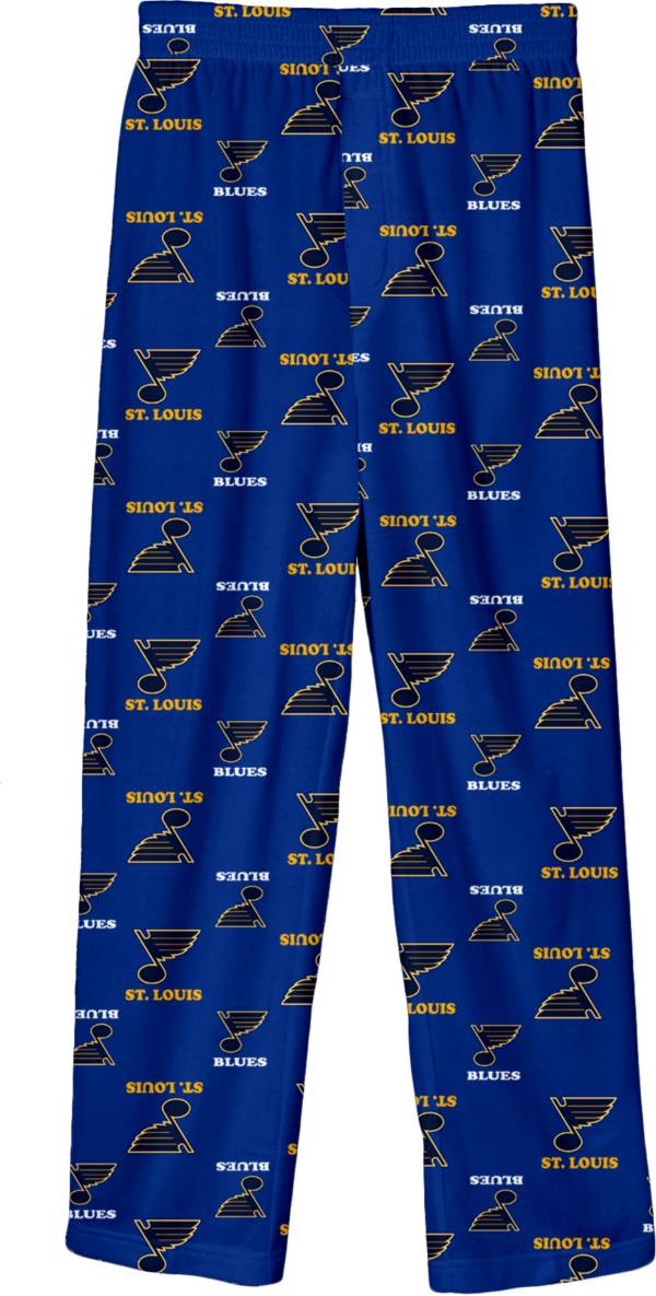 NHL Youth St. Louis Blues Team Logo Navy Sleep Pants product image