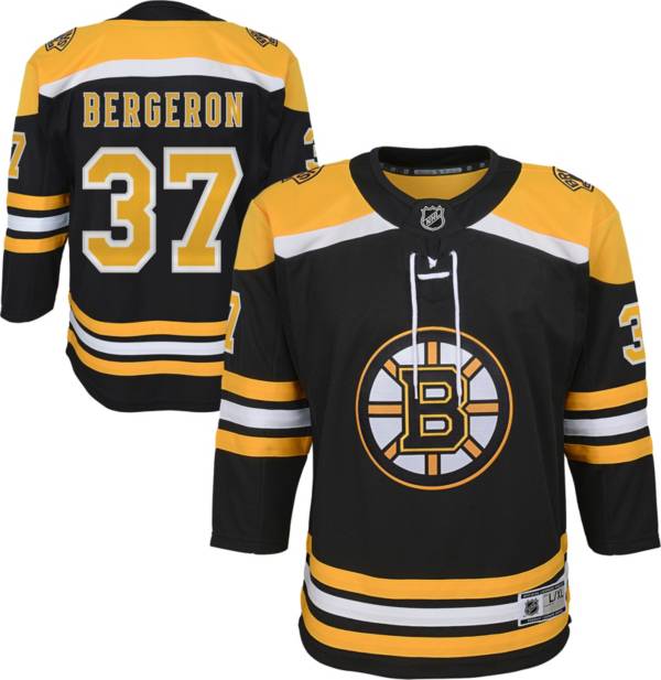 NHL Youth Boston Bruins Patrice Bergeron #37 Premier Home Jersey