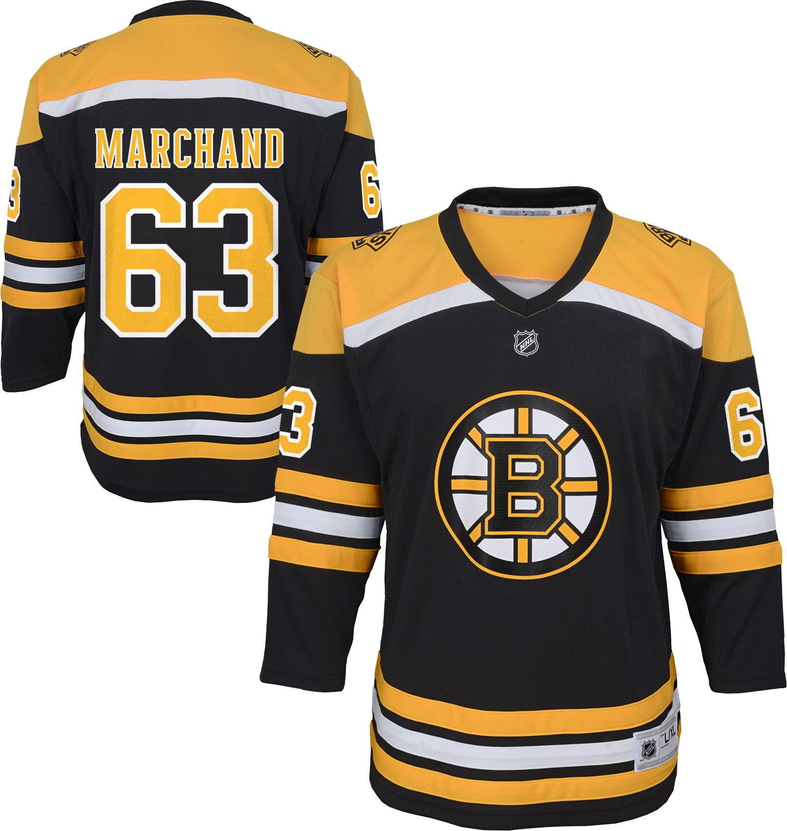 brad marchand youth jersey