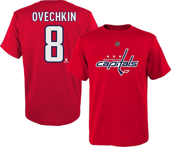 Alex Ovechkin Baseball Tee Shirt, Washington Hockey Men's Baseball T-Shirt
