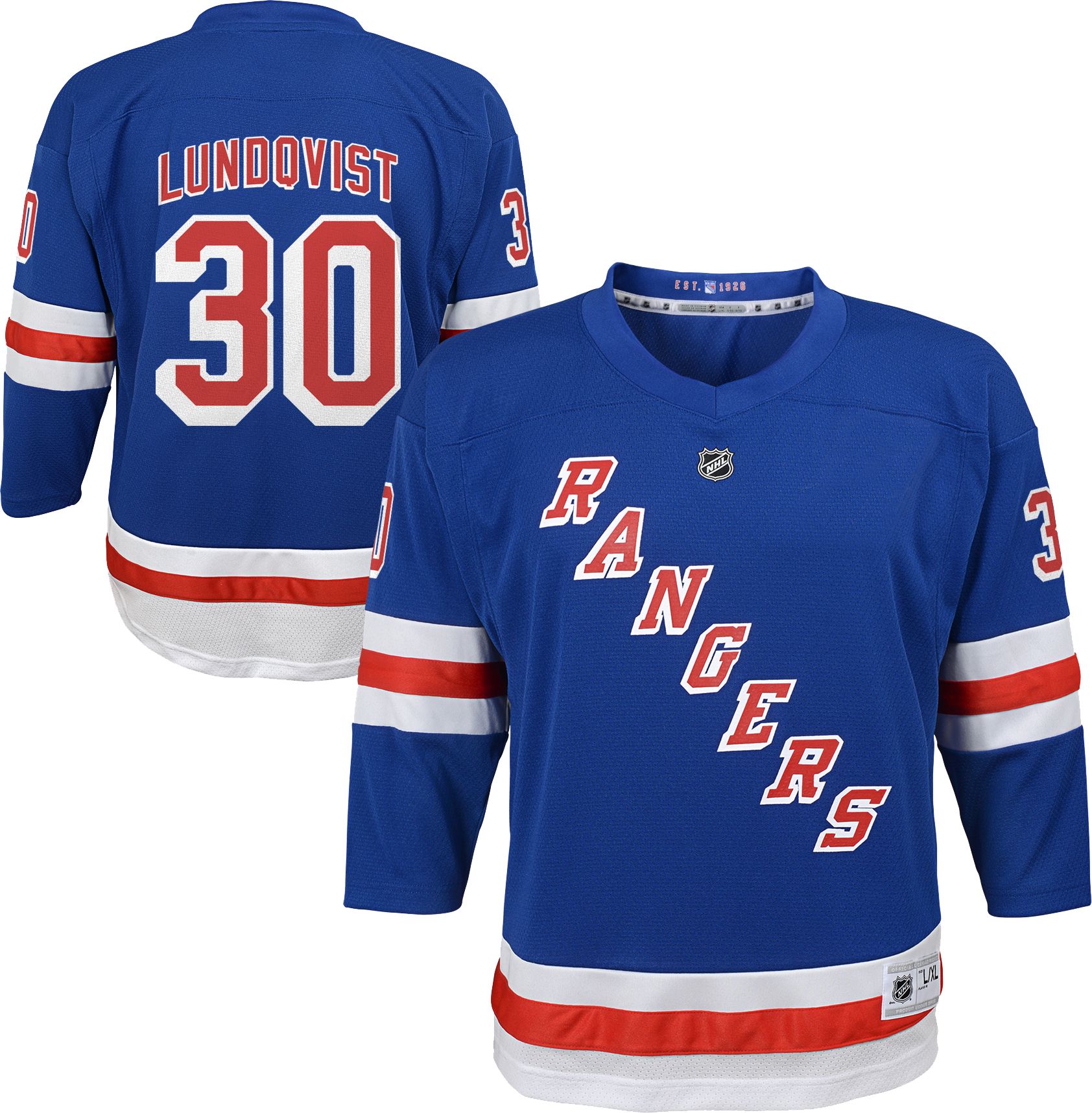 new york rangers home jersey