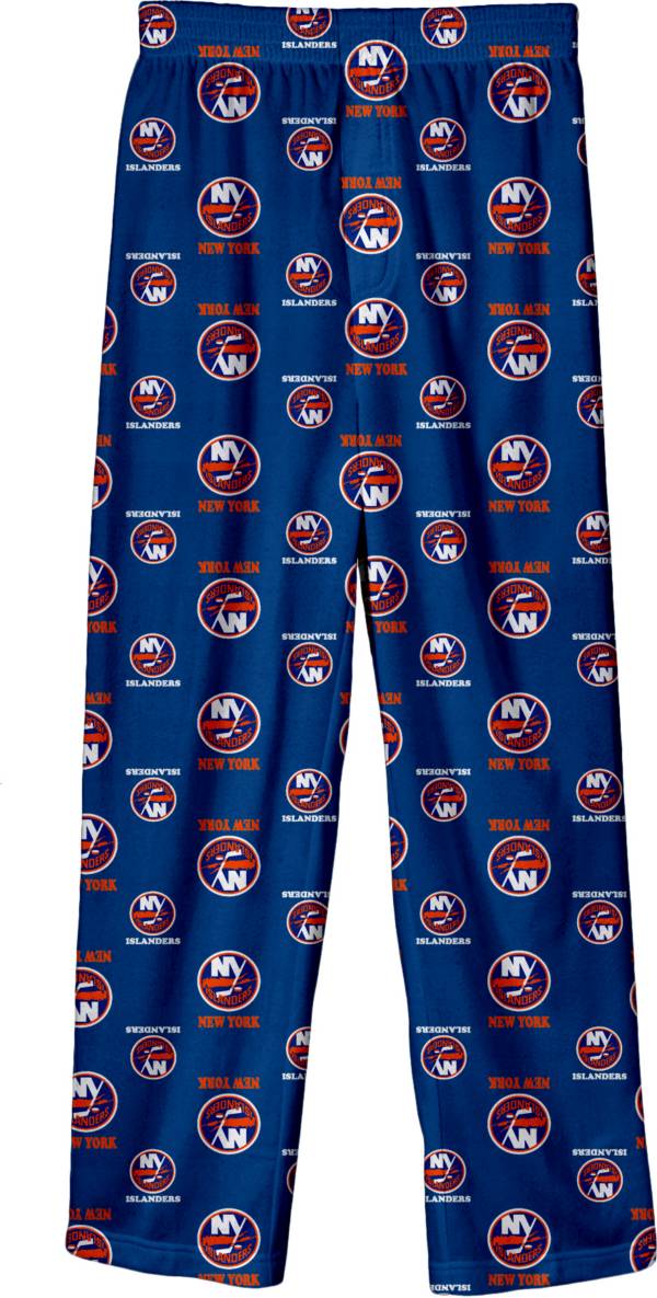 NHL Youth New York Islanders Team Logo Royal Sleep Pants product image