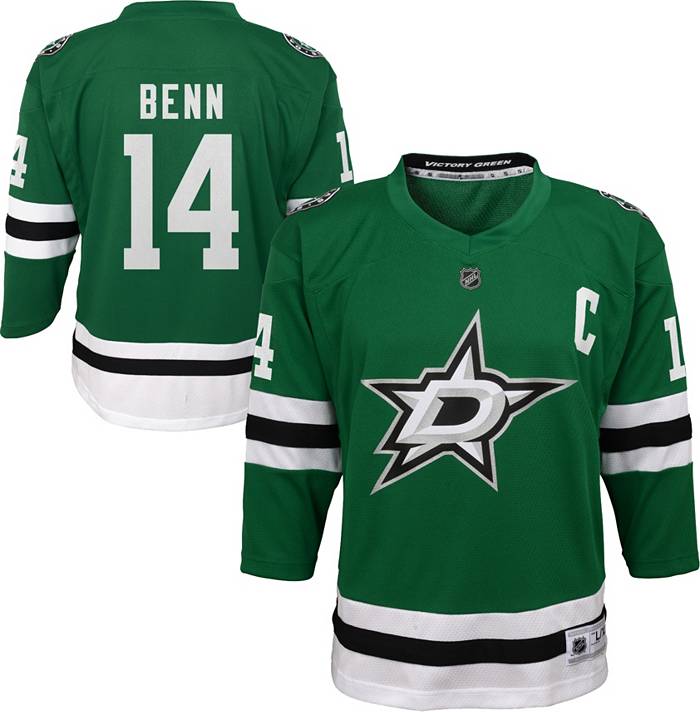 Adidas Jamie Benn Dallas Stars Mens Green Authentic Hockey Jersey