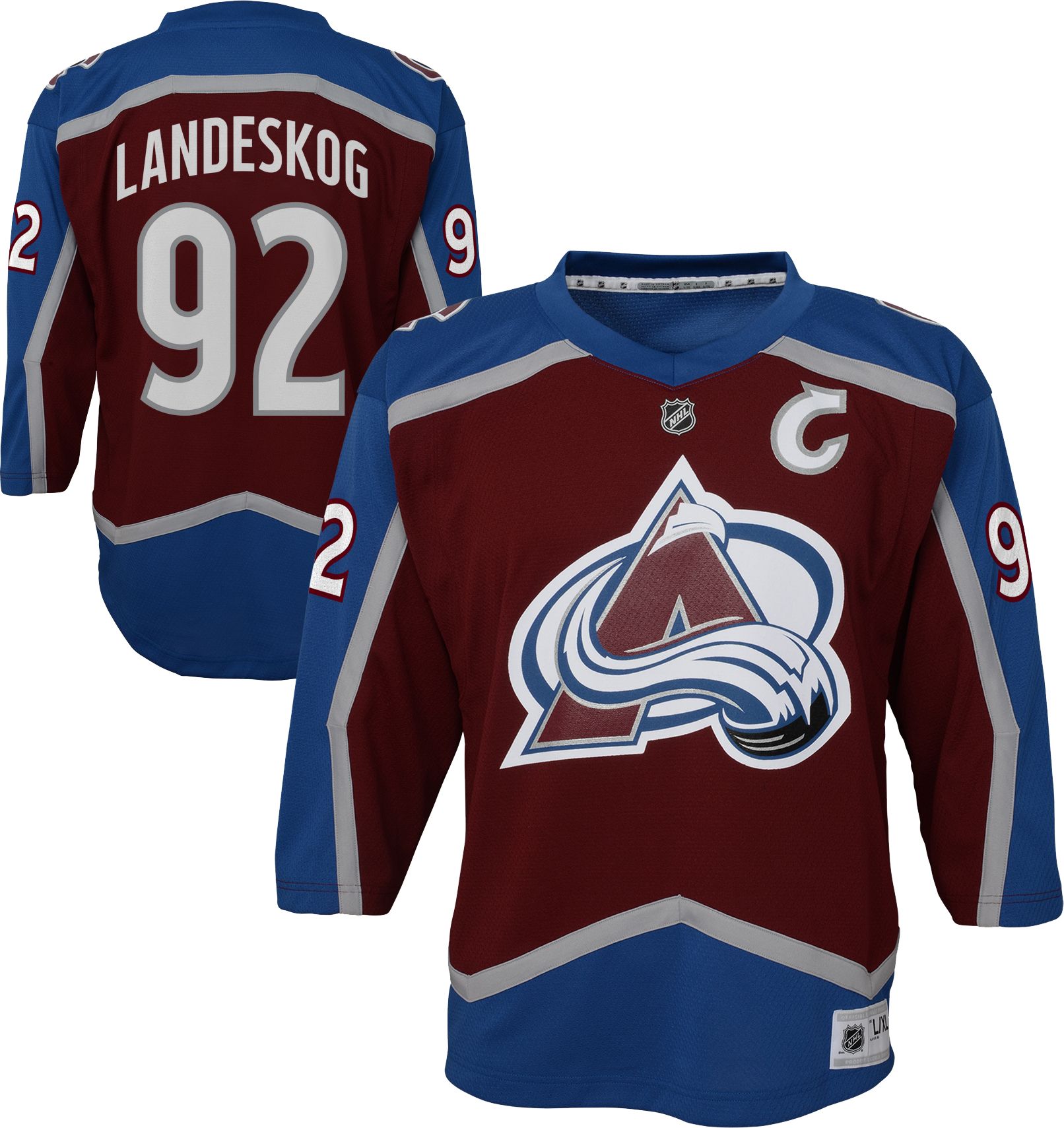 avalanche home jersey