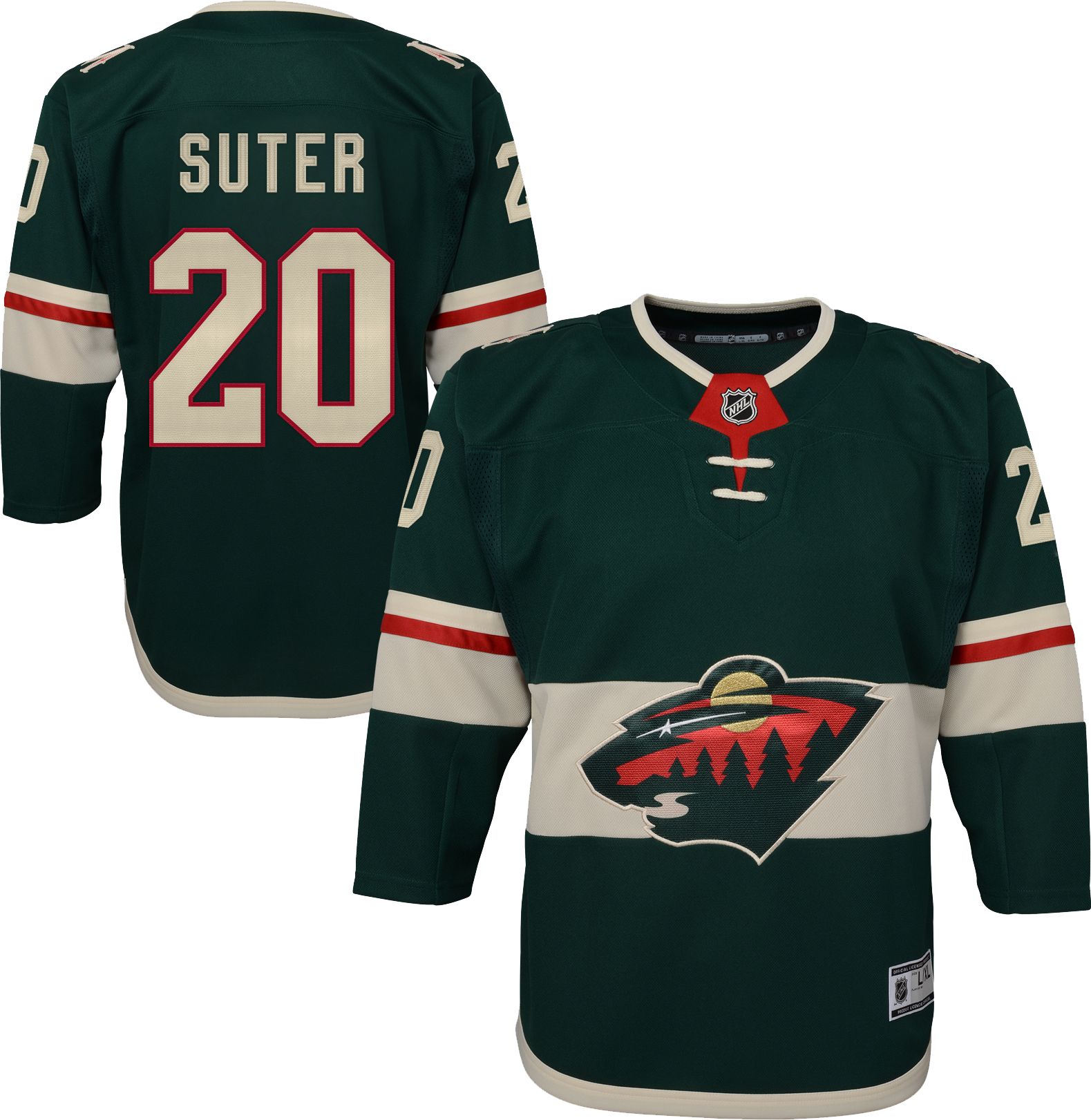 mn wild alumni jersey