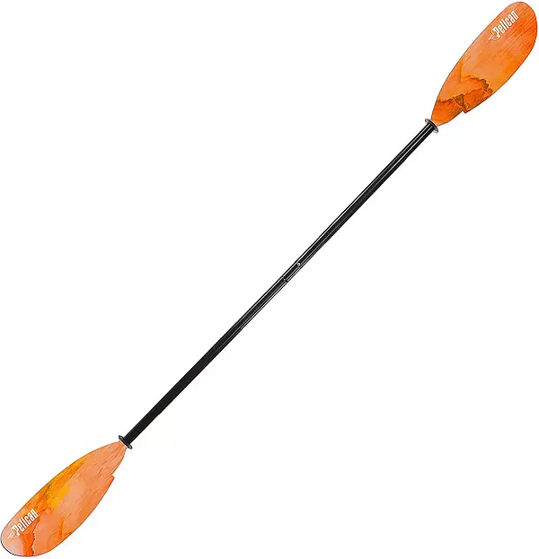 Pelican Sport Vesta Fiberglass Wrapped and Reinforced Kayak Paddle, Premium  Quality Material, Orange/Black : : Sports & Outdoors