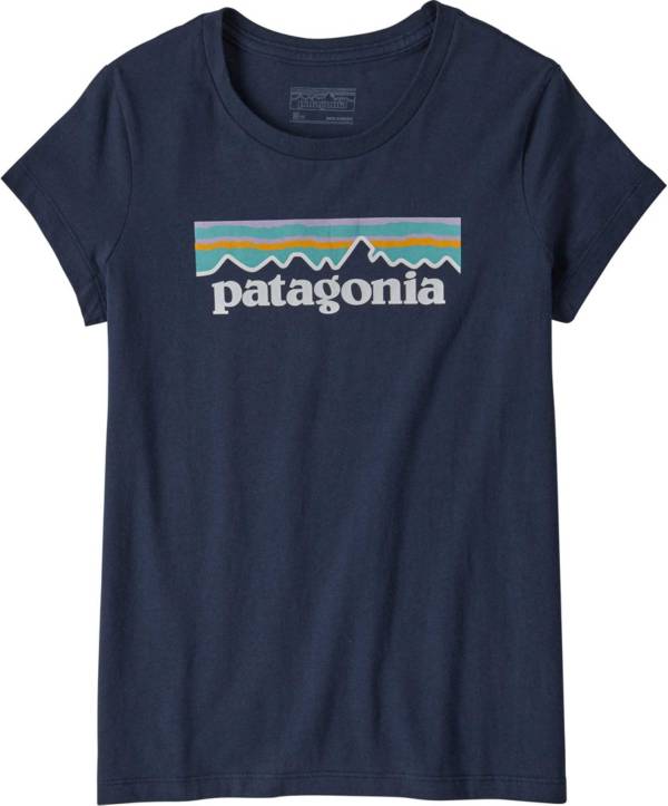 Selv tak Virus helt seriøst Patagonia Girls' Pastel P-6 Logo Organic T-Shirt | Dick's Sporting Goods
