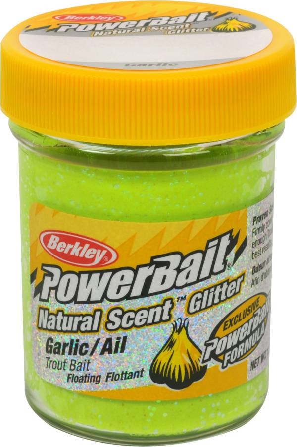 Pure Fishing PowerBait Cinnamon Trout Bait 50g - Pâte à Truite Parfumée Pailletée Berkley