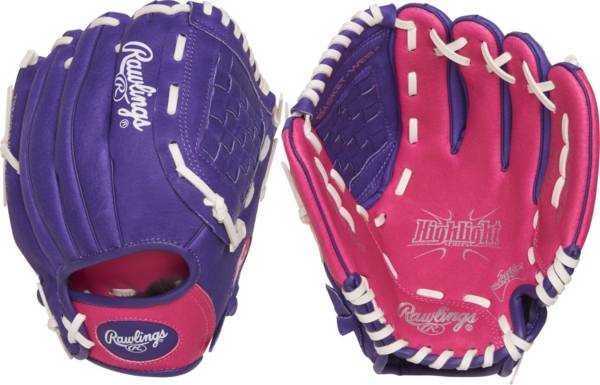 Rawlings 10'' Girls' Highlight Series T-Ball Glove