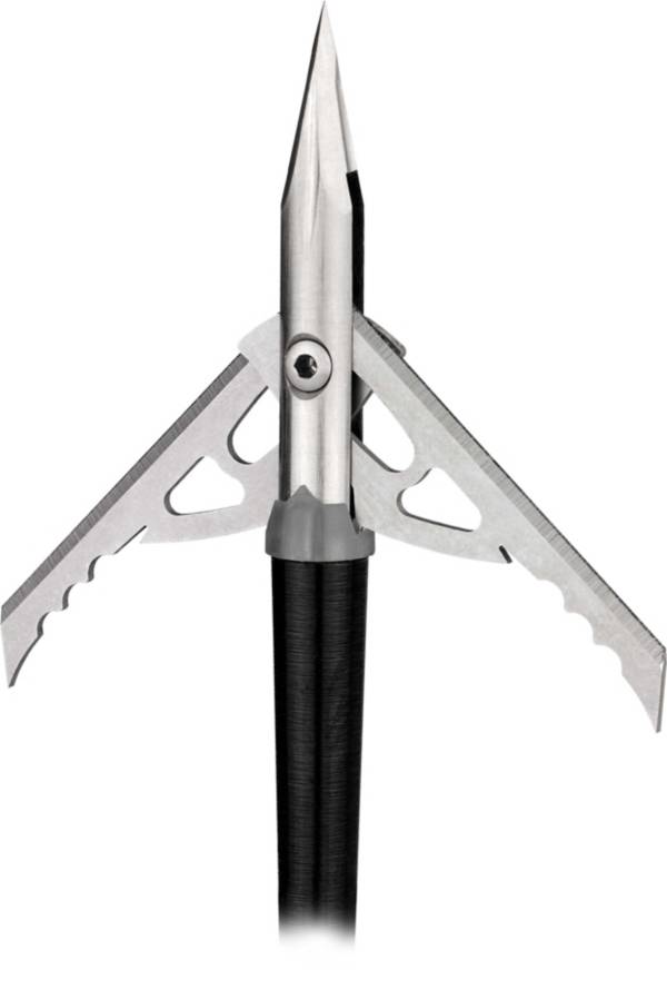 Rage Hypodermic Trypan 2-Blade Mechanical Broadhead – 3 Pack