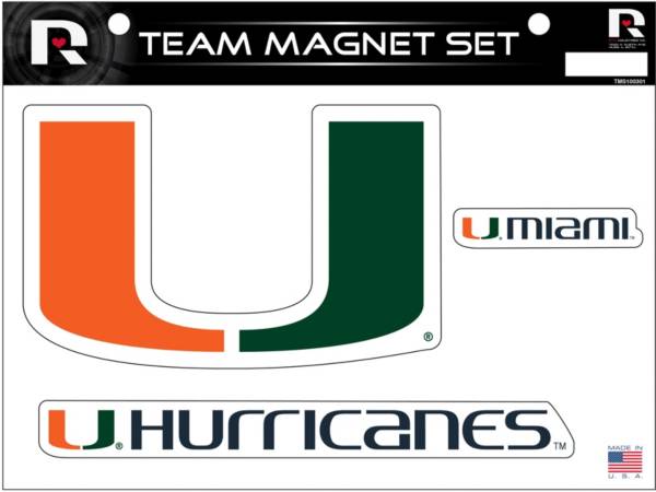 Rico Miami Hurricanes Magnet Sheet