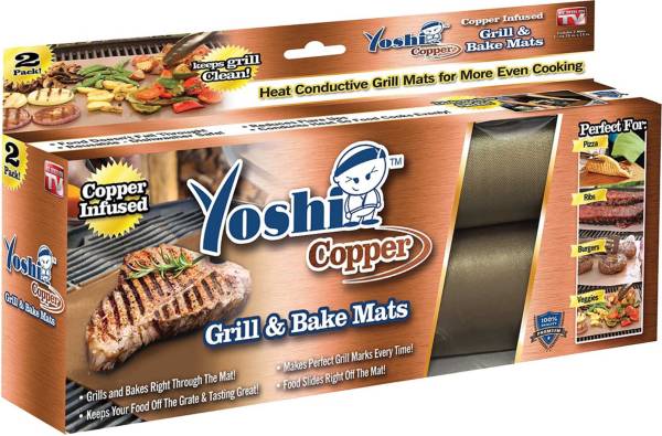 Yoshi Copper Grill and Bake Mats As Seen on TV Dick s Sporting