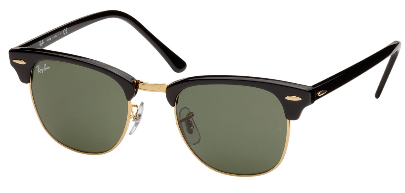 Ray ban clubmaster black green deals
