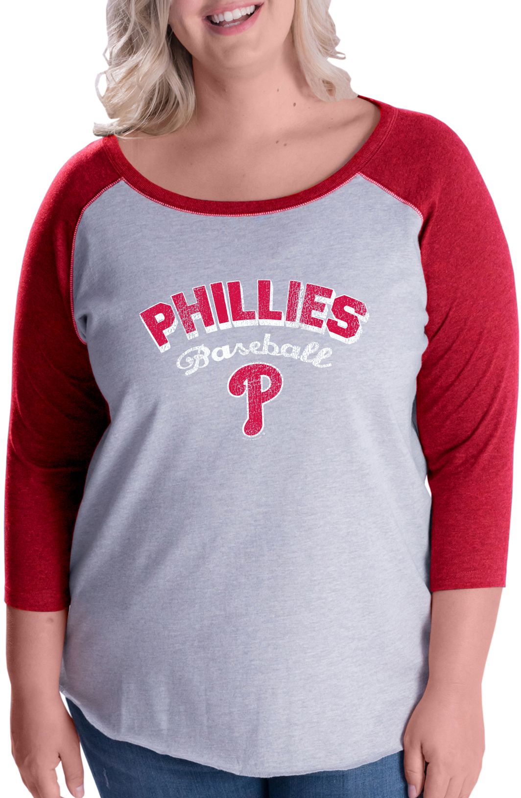 women's plus size phillies shirts