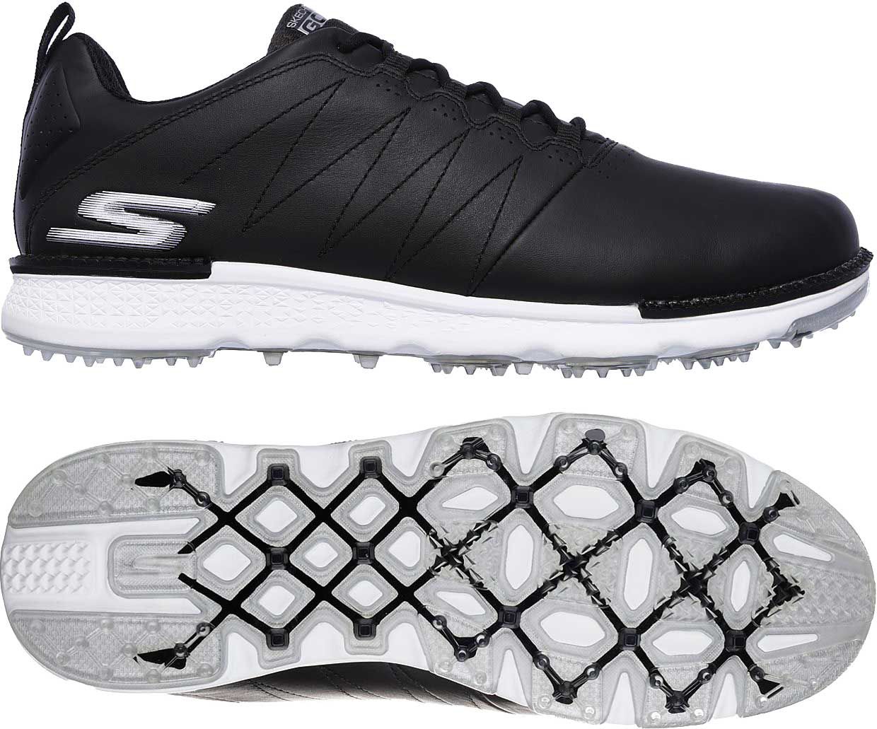 skechers slip on golf shoes