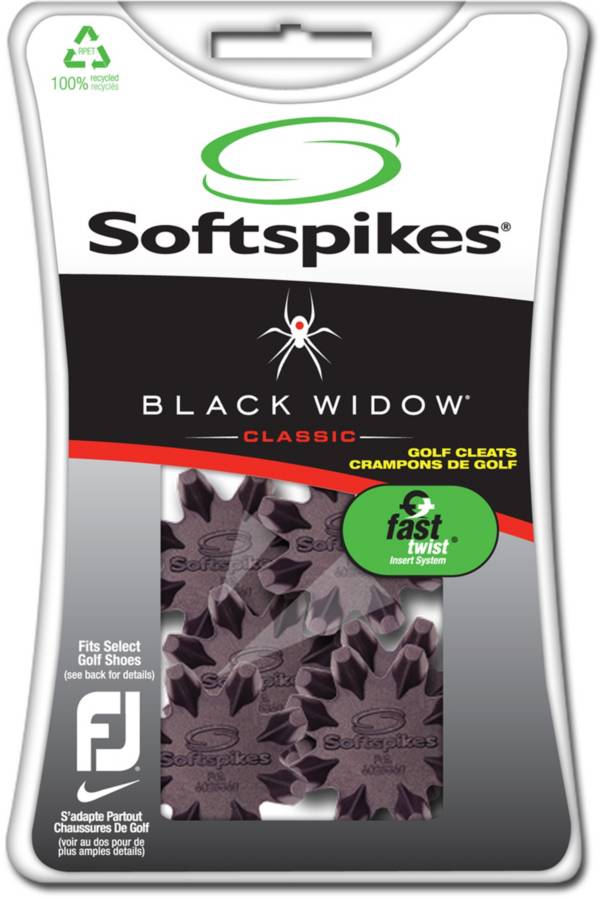 Softspikes Black Widow Fast Twist Golf Spikes - 16 Pack product image
