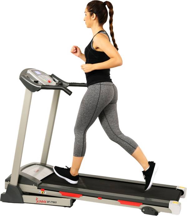 Sunny Health & Fitness SFT7603 Motorized Folding Treadmill Dick's