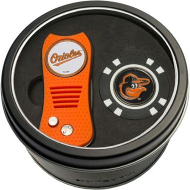 sorry, Team Golf Baltimore Orioles Switchfix Divot Tool and Poker Chip Ball Marker Set is currently out of stock