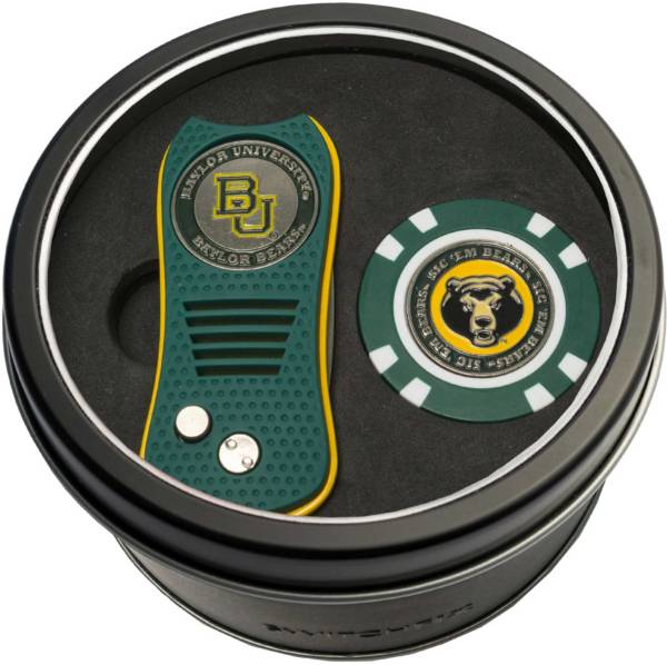 Team Golf Baylor Bears Switchfix Divot Tool and Poker Chip Ball Marker Set product image
