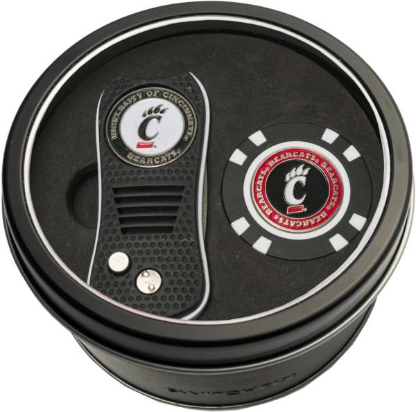 Team Golf Cincinnati Bearcats Switchfix Divot Tool and Poker Chip Ball Marker Set product image