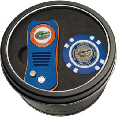 sorry, Team Golf Florida Gators Switchfix Divot Tool and Poker Chip Ball Marker Set is currently out of stock