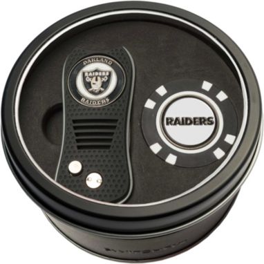 sorry, Team Golf Oakland Raiders Switchfix Divot Tool and Poker Chip Ball Marker Set is currently out of stock