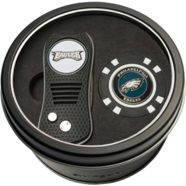sorry, Team Golf Philadelphia Eagles Switchfix Divot Tool and Poker Chip Ball Marker Set is currently out of stock