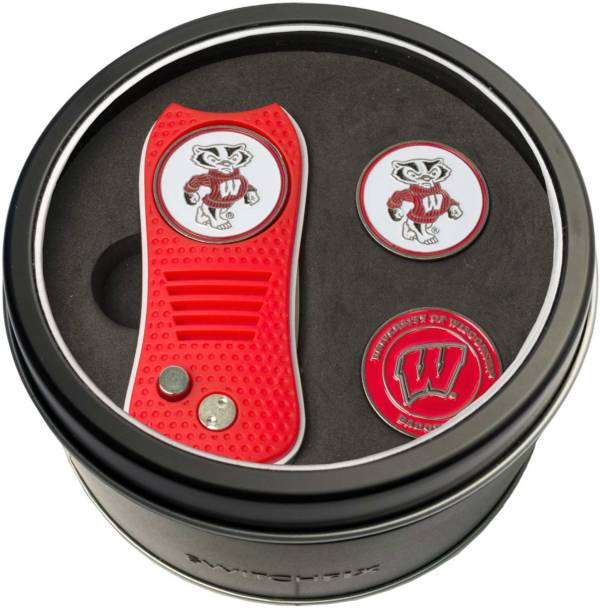 Team Golf Wisconsin Badgers Switchfix Divot Tool and Ball Markers Set product image