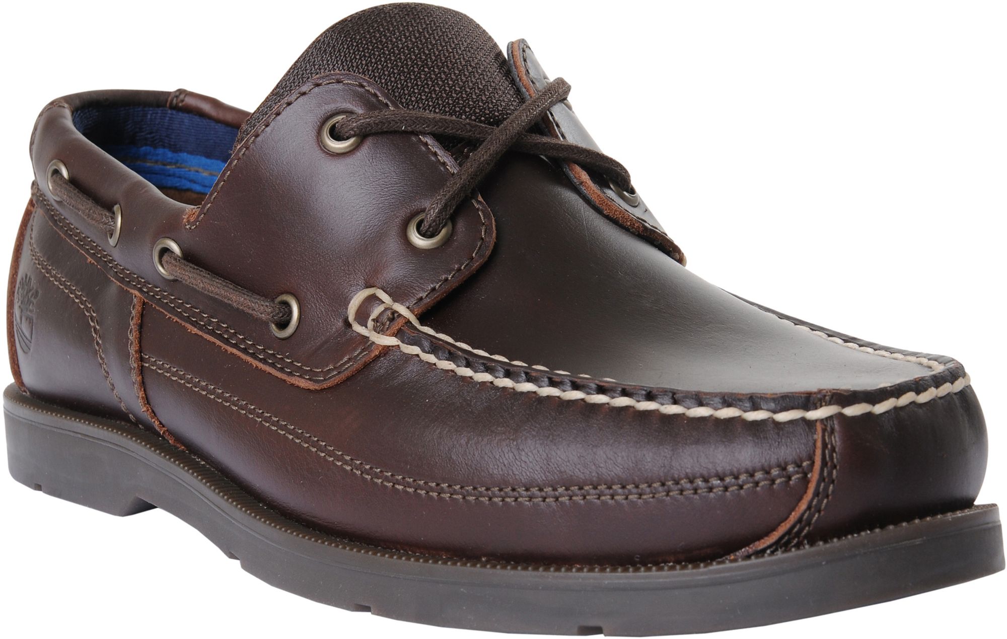 timberland men's piper cove leather boat shoes