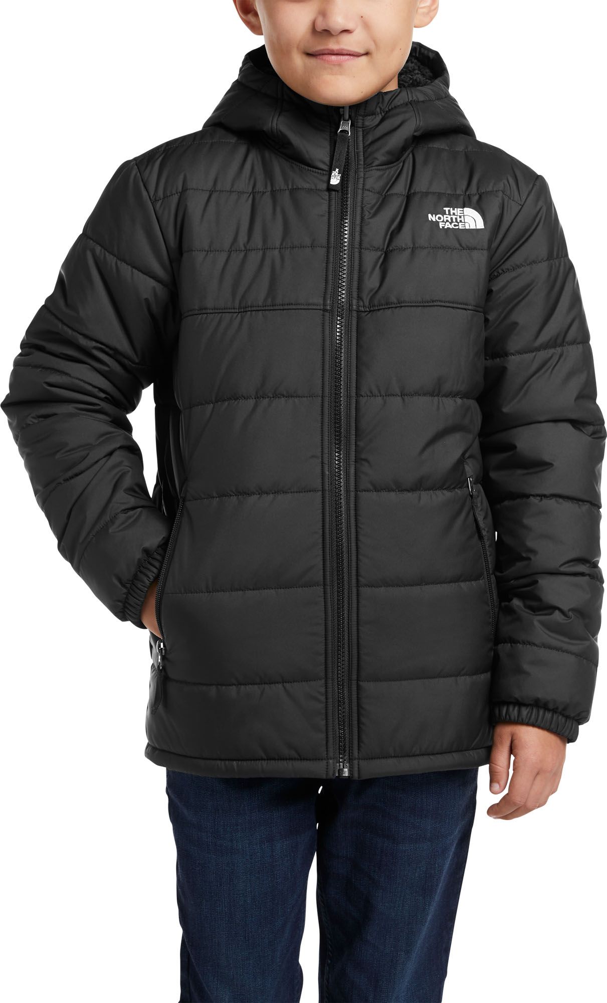 the north face mount chimborazo reversible fleece puffer jacket