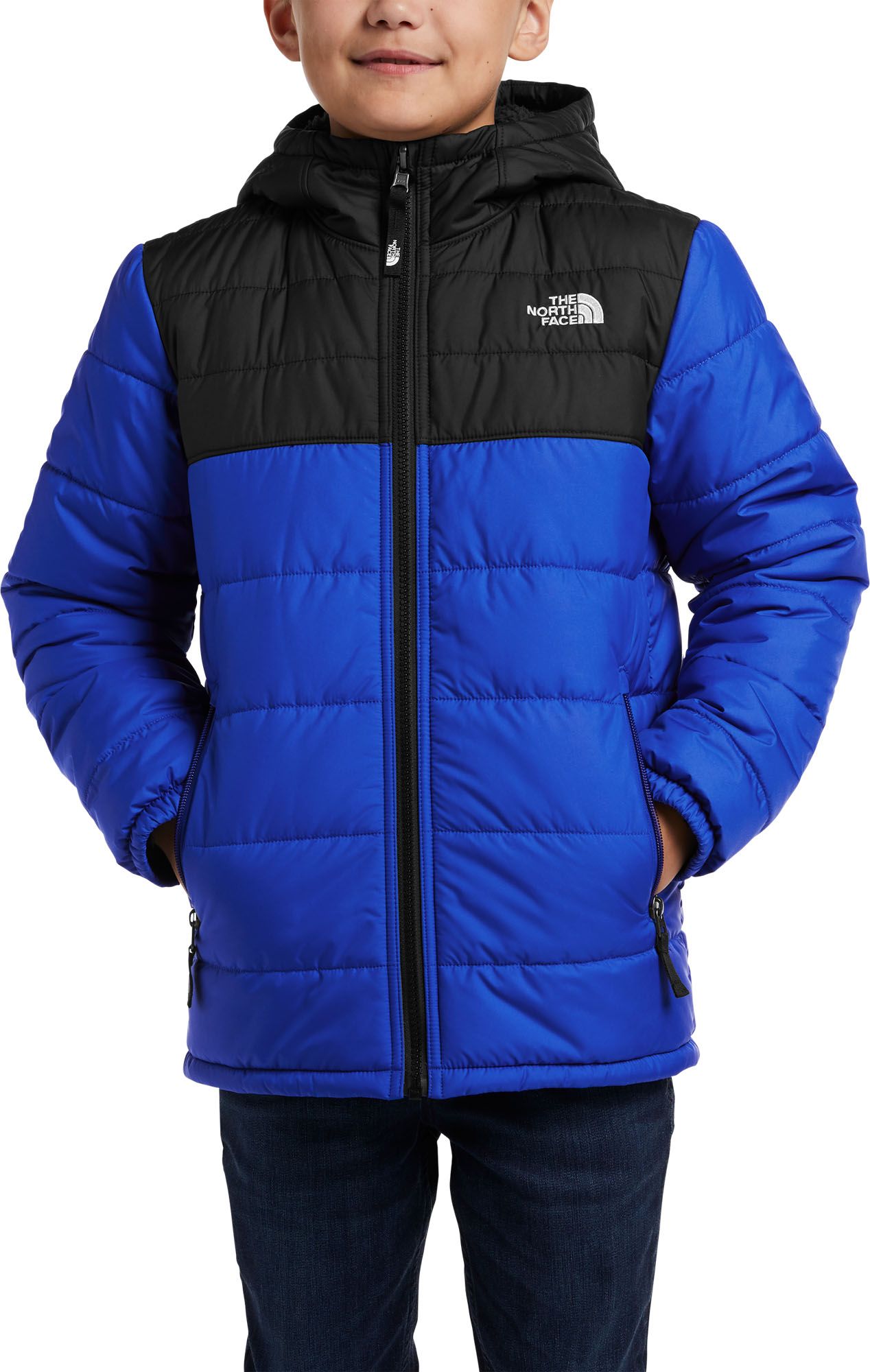 the north face mount chimborazo reversible fleece puffer jacket