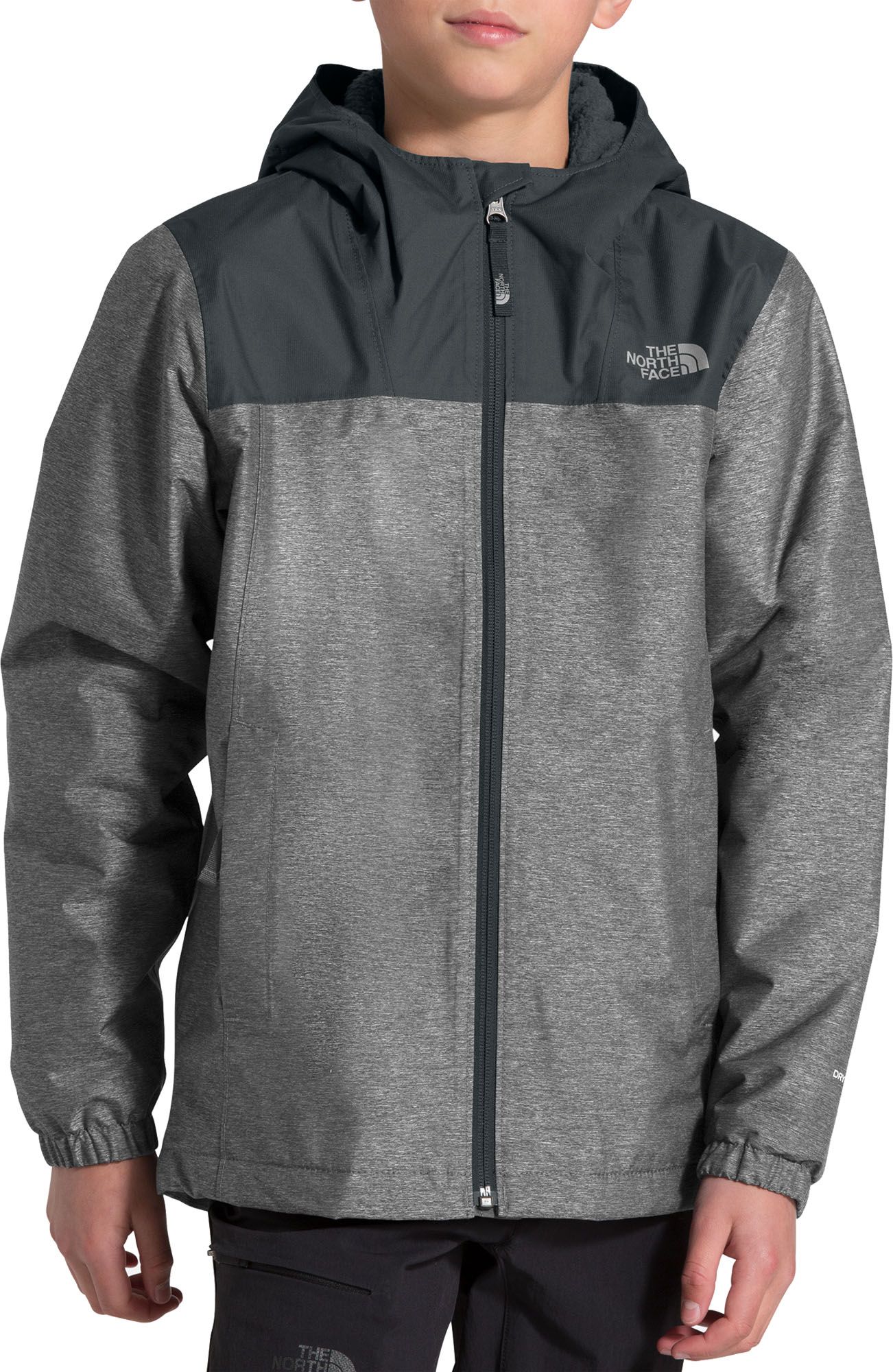 the north face junior warm storm jacket black