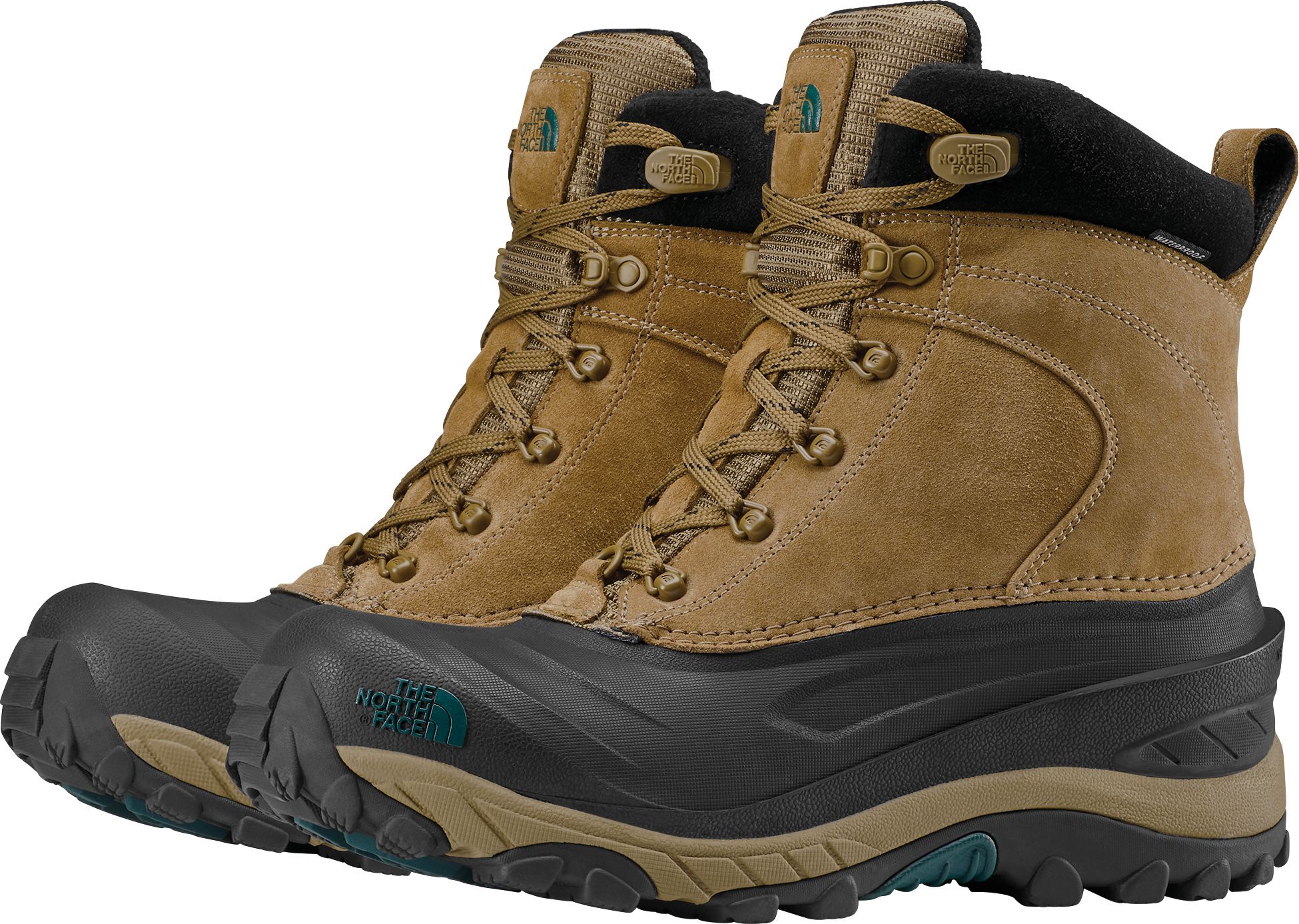 north face black winter boots