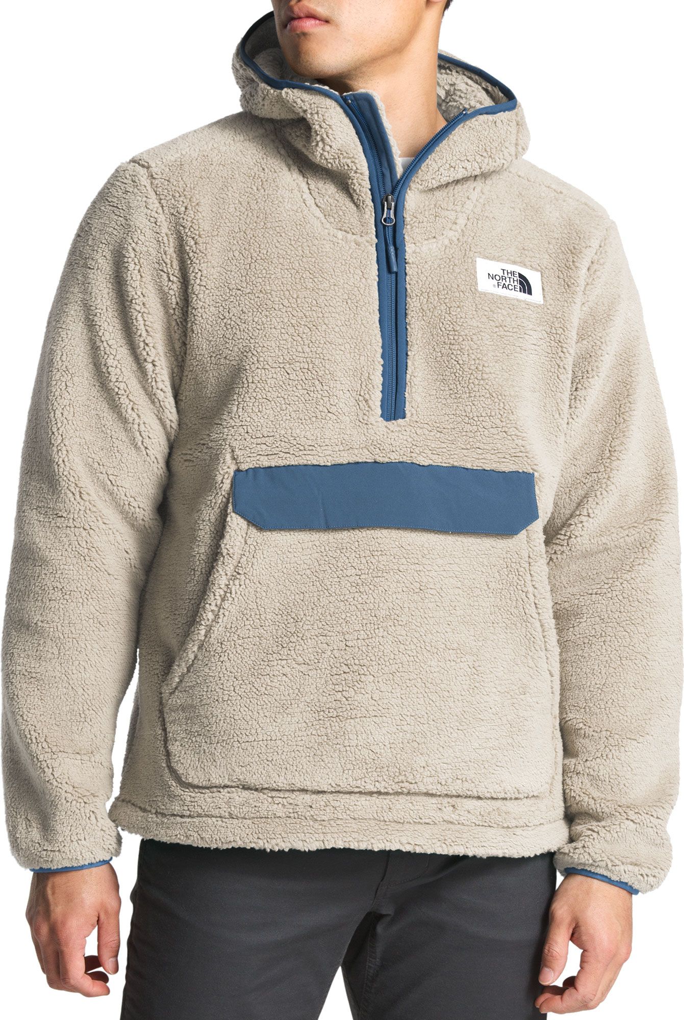 the north face men's campshire pullover hooded fleece jacket