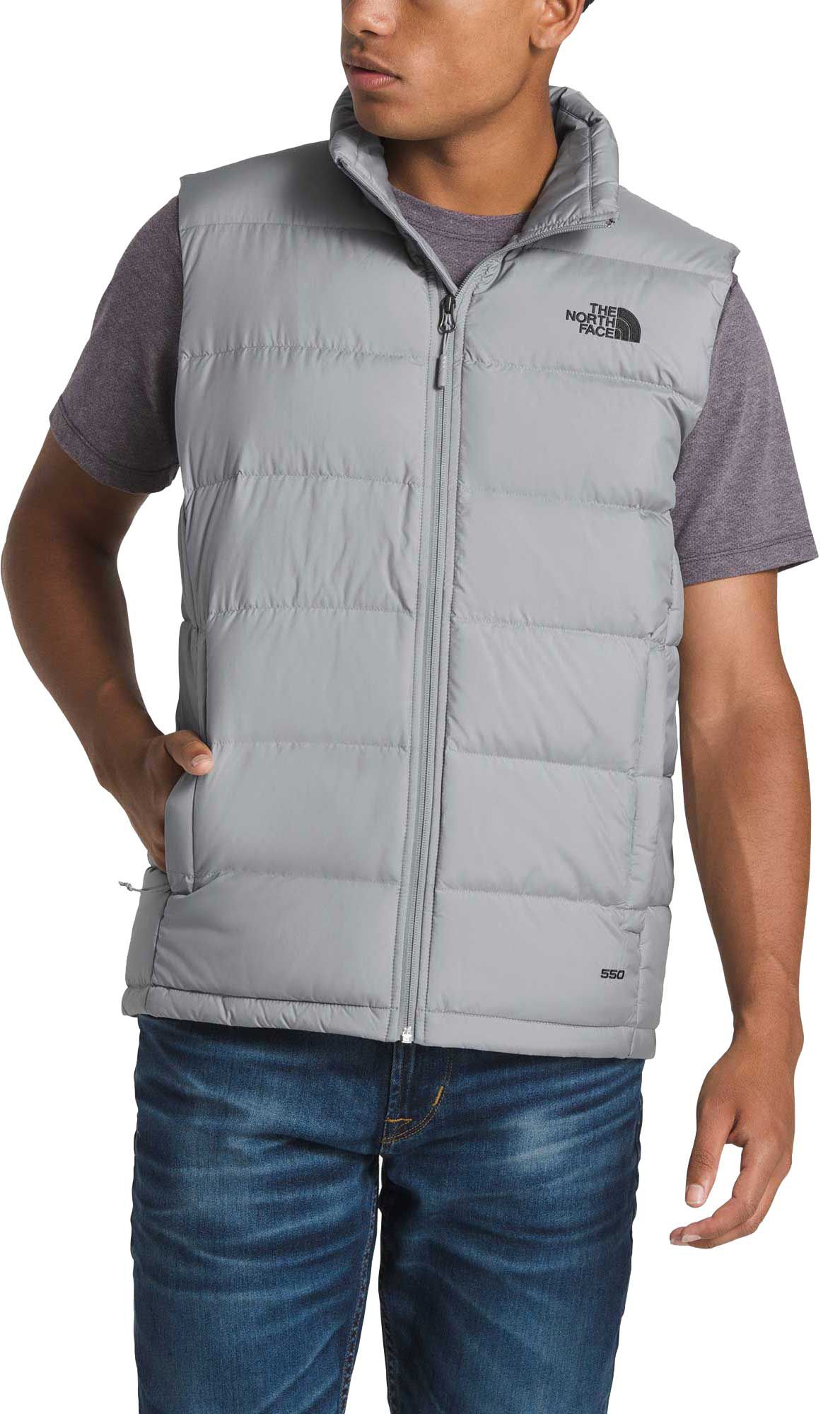 north face mens down vest