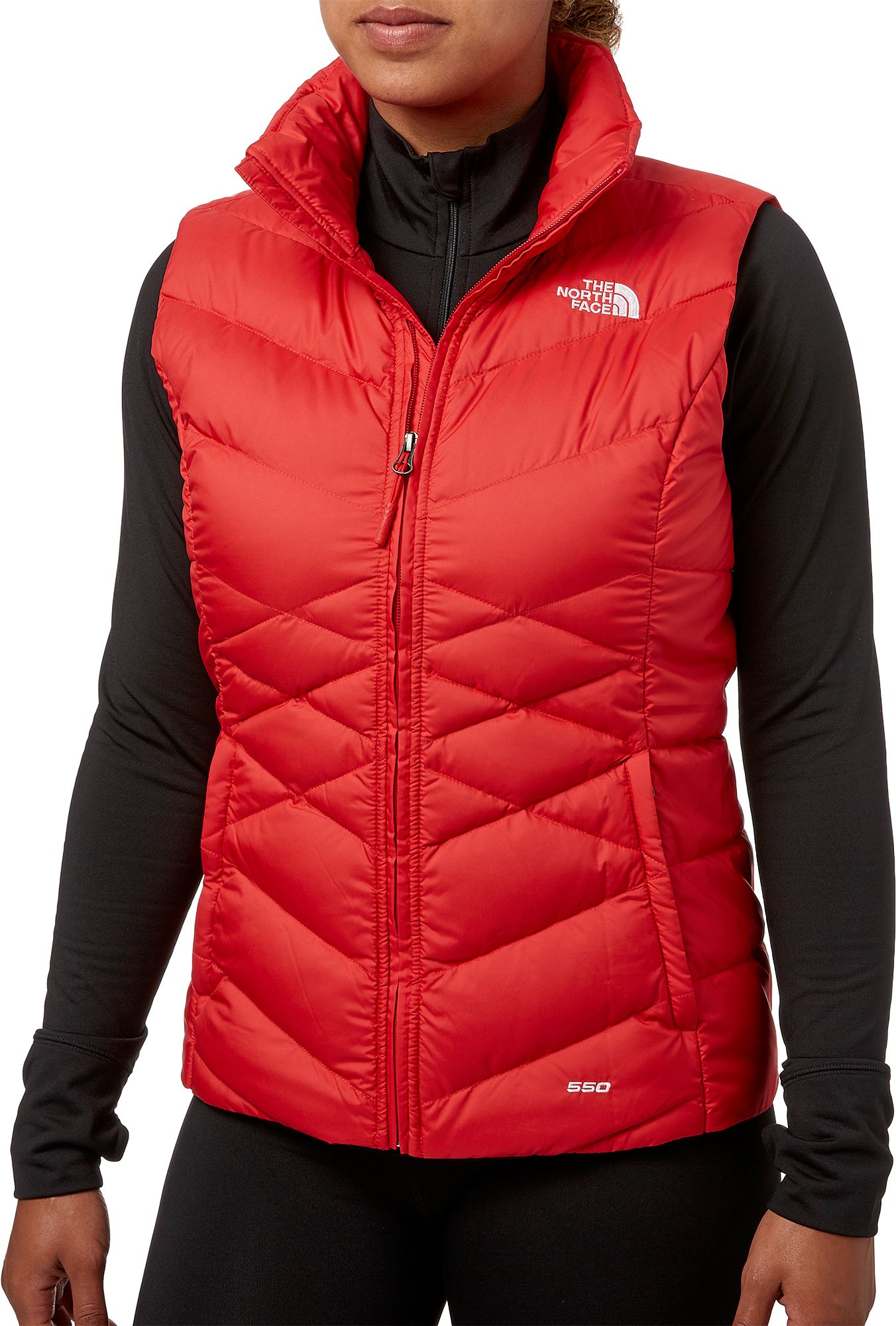 the north face womens down vest